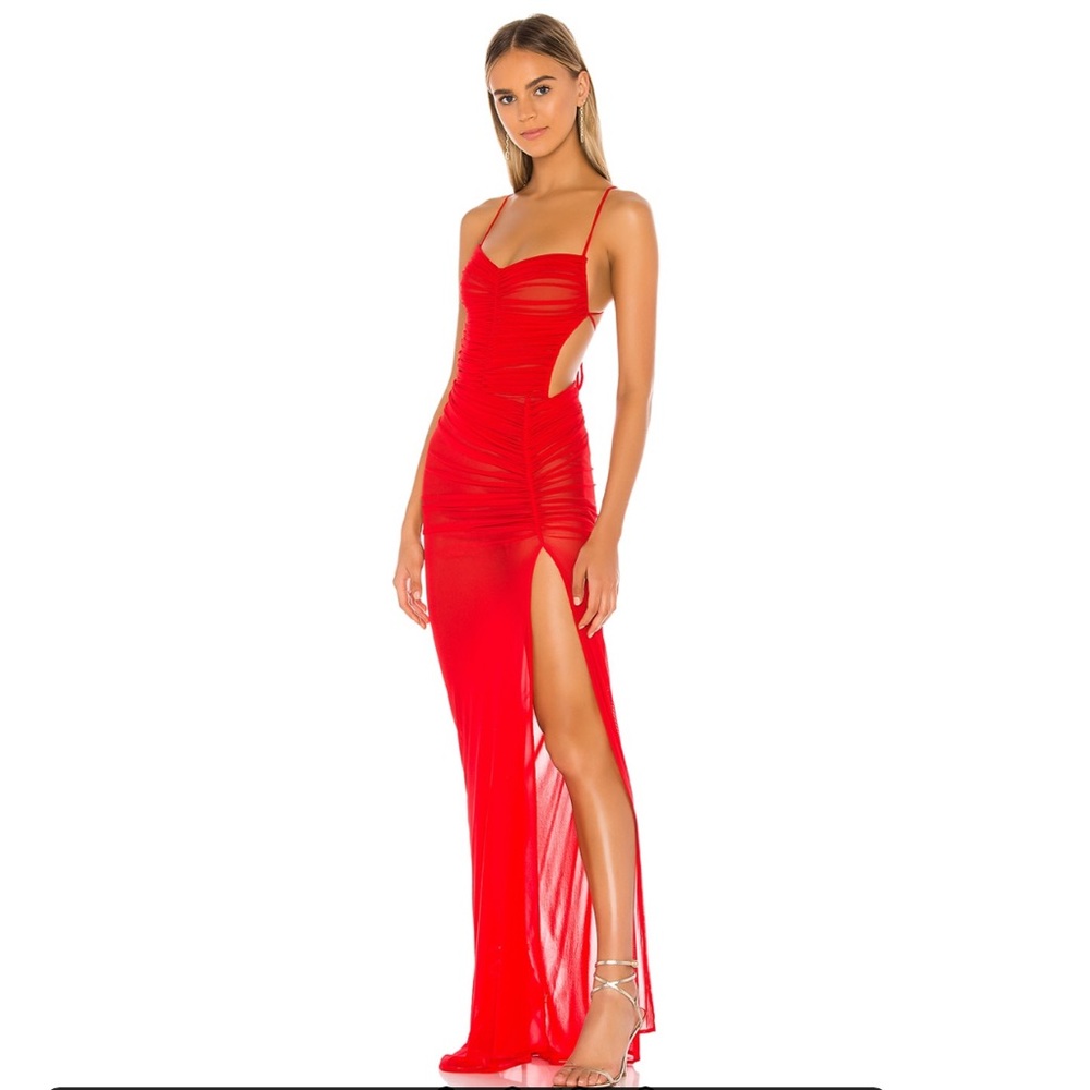 Revolve Mesh Gown